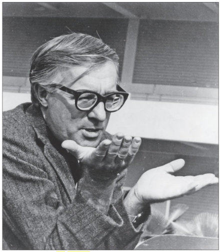 Author Ray Bradbury. Reprinted from <a data-cke-saved-href='/Products/9781467129954' href='/Products/9781467129954'>California State University, Northridge</a> by Ellen Jarosz and Stephen Kutay (pg. 42, Arcadia Publishing, 2018). Author Ray Bradbury.