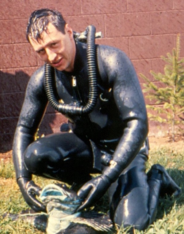 The author in 1967.