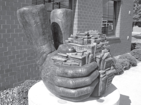 "Cradle," or "A City in Hands."