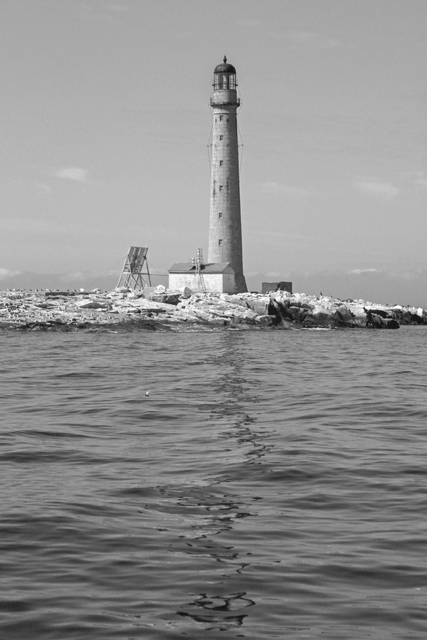 Boon Island Lighthouse near Southern Maine.