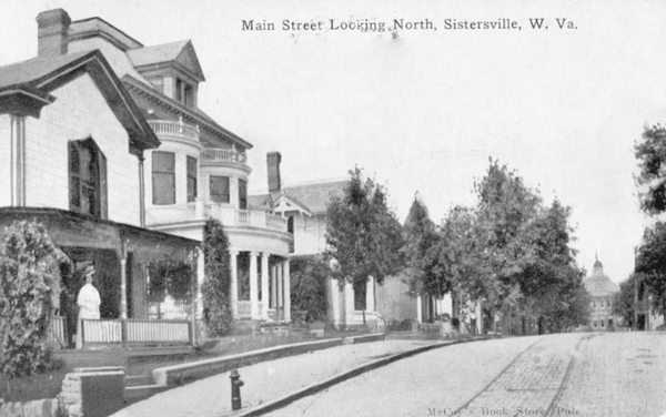 Reprinted from <a data-cke-saved-href='/Products/9780738552712' href='/Products/9780738552712'>Sistersville and Tyler County</a> by Luke N. Peters, courtesy of Walter M. McCoy (pg. 82, Arcadia Publishing, 2007). This 1903 photo shows Main Street in Sisterville, West Virginia.