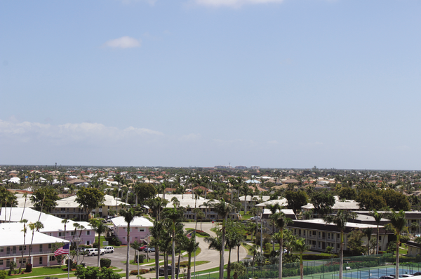 A view of residential Marco Island today. Reprinted from Marco Island by Austin J. Bell, Kaitlin Romey, and the Marco Island Historical Society, courtesy of Austin Bell (pg. 87, Arcadia Publishing, 2018).
