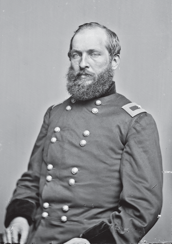 Future President James A. Garfield during the Civil War. Garfield denied any involvement in the Crédit Mobilier Scandal.