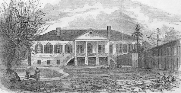 A sketch of the original South Carolina Statehouse, which was completed in 1791. Reprinted from <a data-cke-saved-href='/Products/9781467114660' href='/Products/9781467114660'>Remembering Columbia</a> by John M. Sherrer III and Historic Columbia, courtesy of the Historic Columbia collection, HCF 2006.8.2 (pg. 8, Arcadia Publishing, 2015). A sketch of the original South Carolina Statehouse.