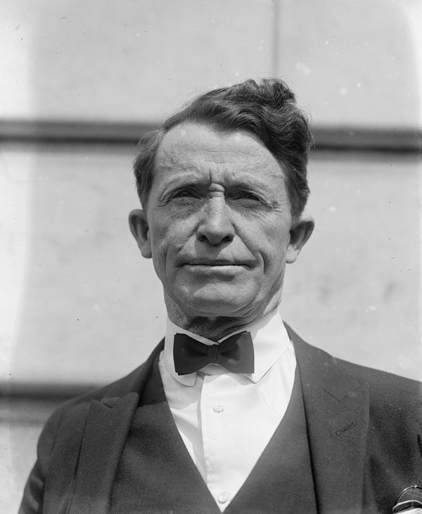A later photo of Al Jennings. Image courtesy of the author. A later photo of Al Jennings. Image courtesy of the author.
