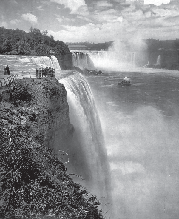 A view of Niagara Falls.