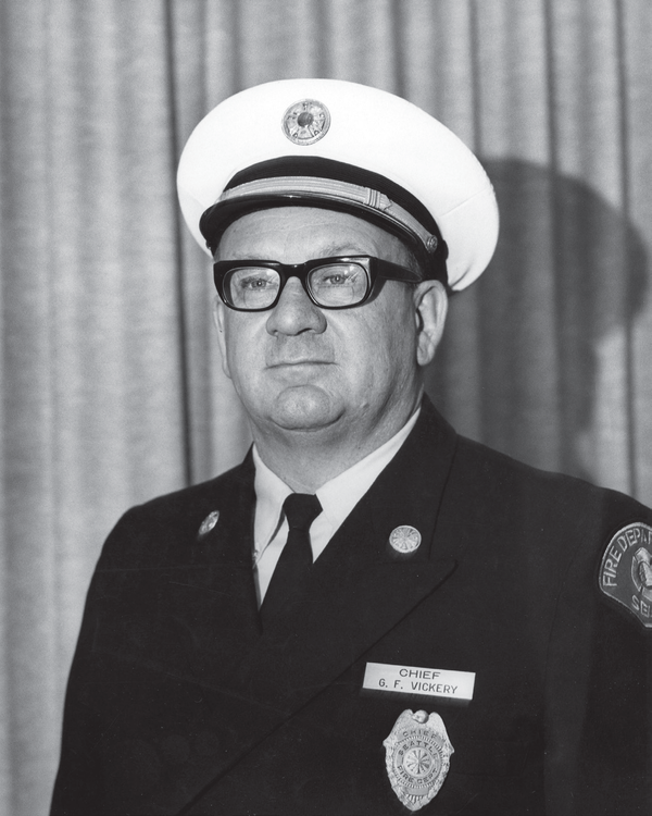 Fire Chief Gordon Vickery. Reprinted from <a data-cke-saved-href='/Products/9781467143608' href='/Products/9781467143608'>Seattle’s Medic One: How We Don’t Die</a> by Richard Rapport, MD, courtesy of Medic One (pg. 33, The History Press, 2019). Fire Chief Gordon Vickery.