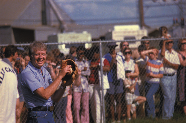 Former President Jimmy Carter has been a lifelong resident of Plains. Reprinted from <a data-cke-saved-href='/Products/9781467115414' href='/Products/9781467115414'>Jimmy Carter in Plains</a> by Robert Buccellato, courtesy of LC (pg.10, Arcadia Publishing, 2016). Former President Jimmy Carter has been a lifelong resident of Plains.