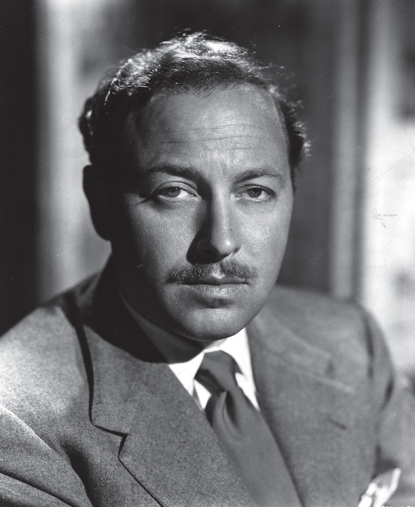 Playwright Tennessee Williams. Reprinted from <a data-cke-saved-href='/Products/9781596297920' href='/Products/9781596297920'>Hidden History of Nashville</a> by George R. Zepp, courtesy of the Tennessean file (pg. 83, The History Press, 2009). Playwright Tennessee Williams.