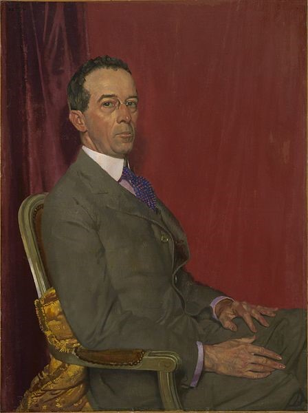 A portrait of Robert Sterling Clark.