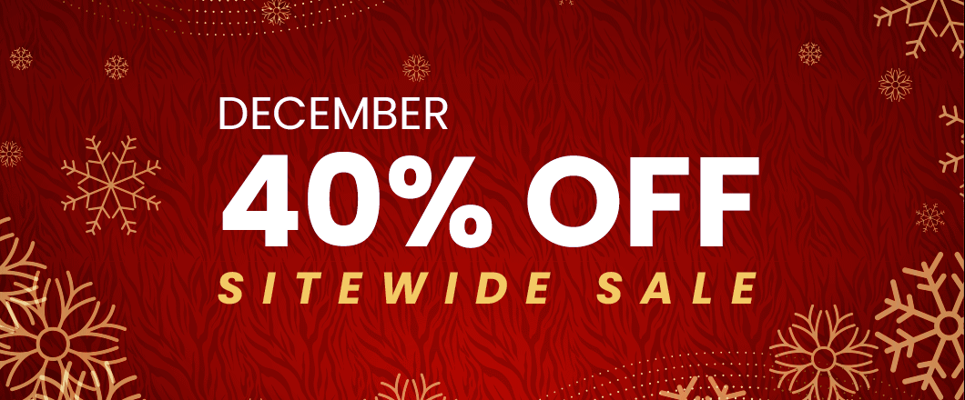 December 40% Off Sitewide Sale