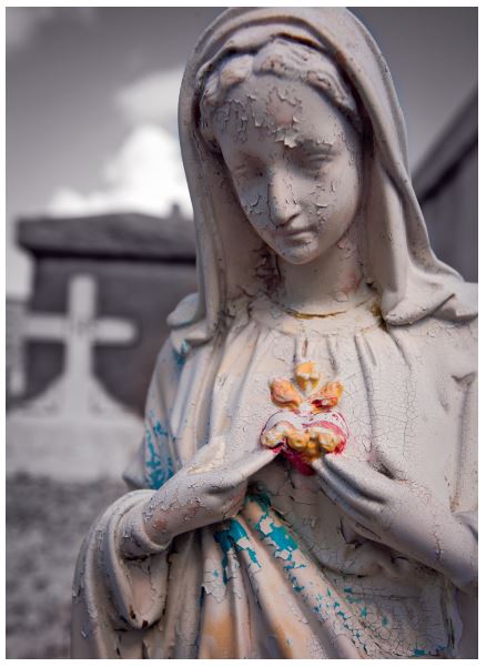 Mary Statue, St. Louis Cemetery, New Orleans