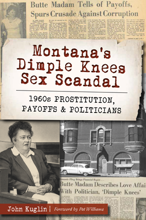 An image of the Montana's Dimple Knees Sex Scandal book cover.